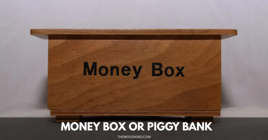 Money Box Or Piggy Bank