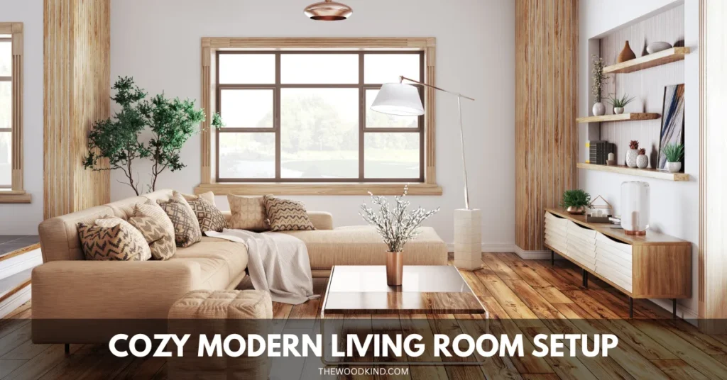 Cozy Modern Living Room Setup