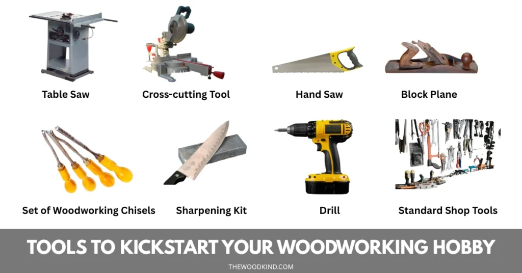 Tools to Kickstart Your Woodworking Hobby