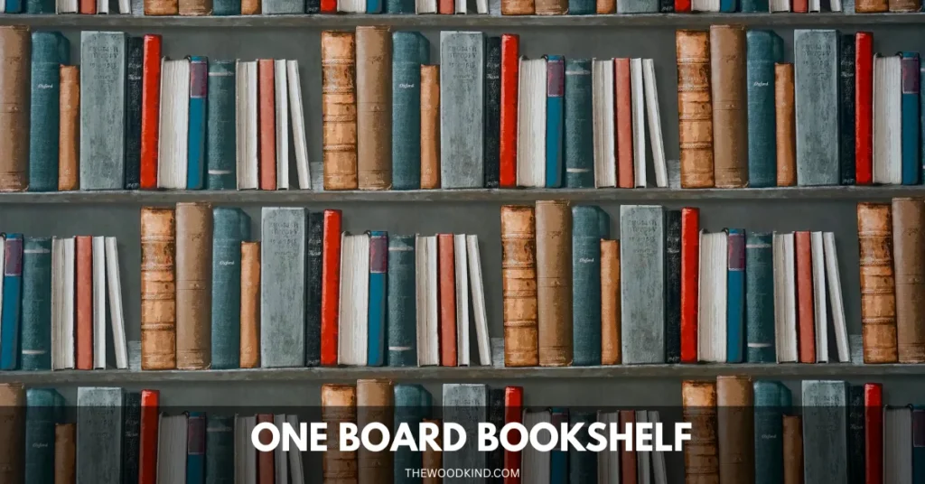 One Board Bookshelf