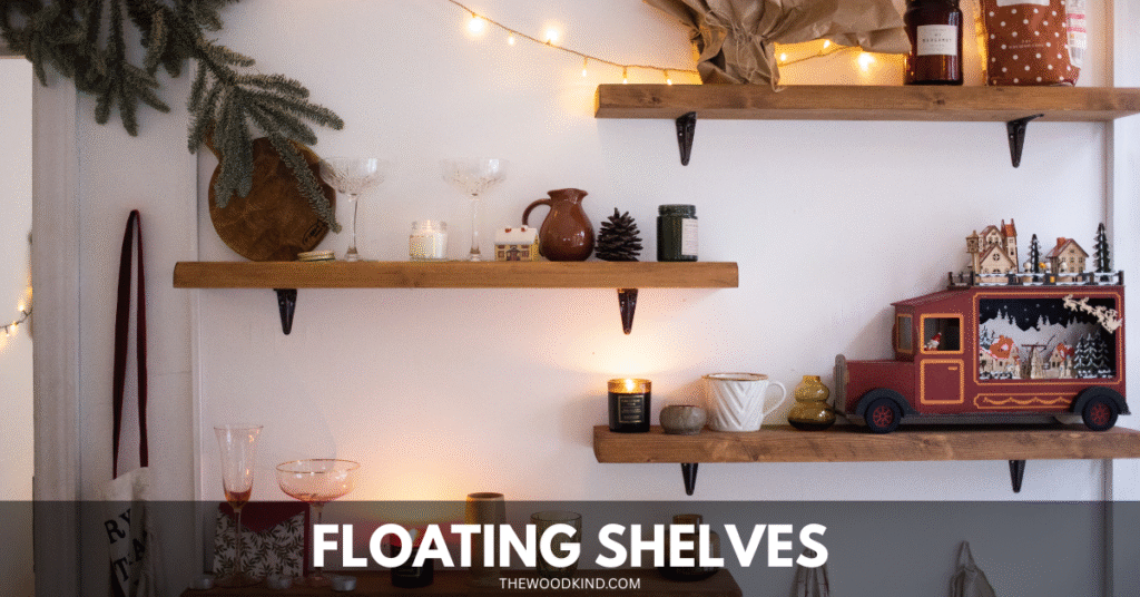 Floating shelves