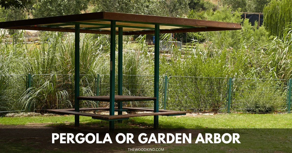 Pergola Or Garden Arbor